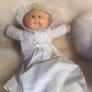 Cabbage patch baby doll.